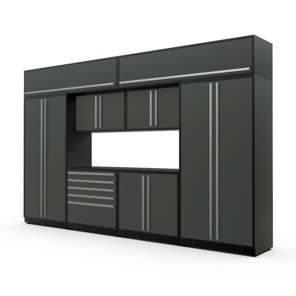Proslat Fusion Plus 13 ft set MAX Overheads Garage Cabinet - Image 2