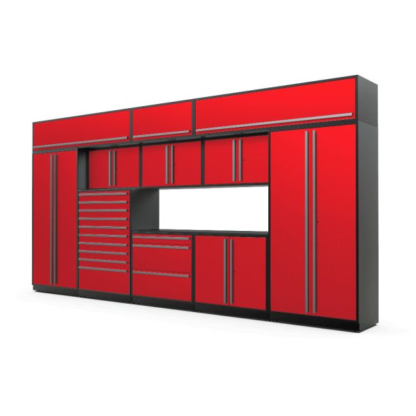 Proslat Fusion Plus 16 ft Garage Cabinet set Tool Overheads - Image 2
