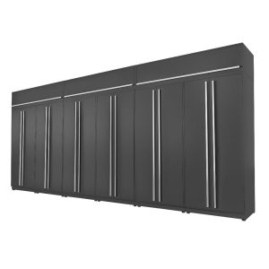Proslat Fusion Plus 20 ft Garage Cabinet set 6-Pack