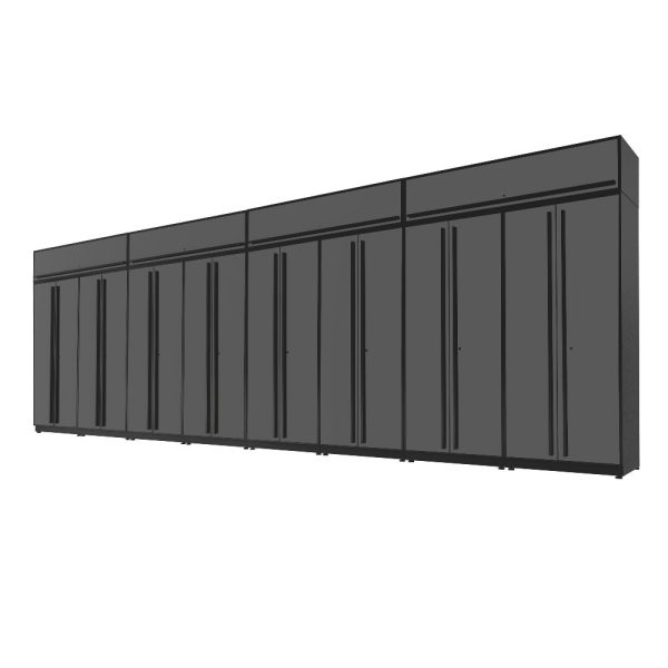 Proslat Fusion Plus 26.5 ft Garage Cabinet set 8-Pack - Image 2