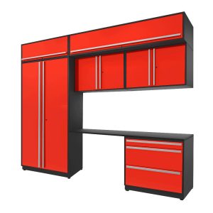 Proslat Fusion Plus 10 ft Garage Cabinet set