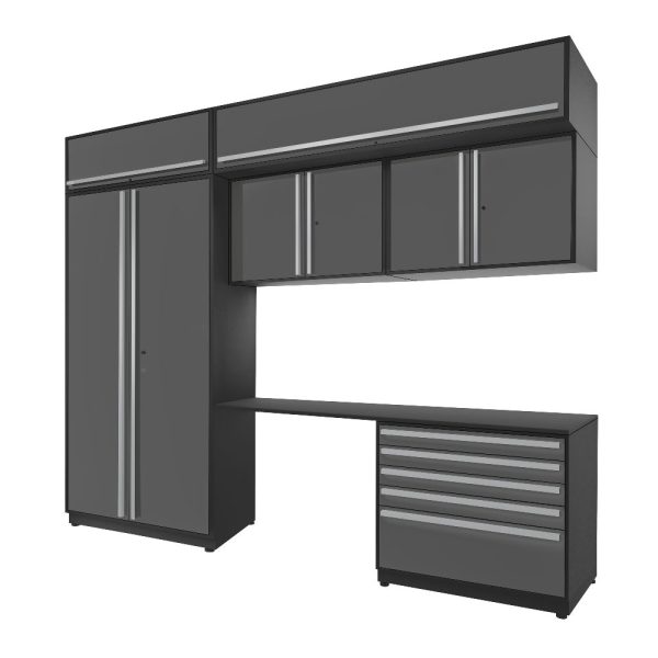 Proslat Fusion Plus 10 ft Garage Cabinet set