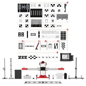 Autel AS20T 2.0 ADAS Standard Frame All Systems Package and MS909 Tablet