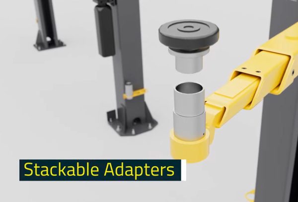 Bendpak 10AP 10,000‐lb. Capacity ALI Certified / Adaptable Clearfloor / Adjustable Width / Screw Pads / 145" O.A. Height - Image 10