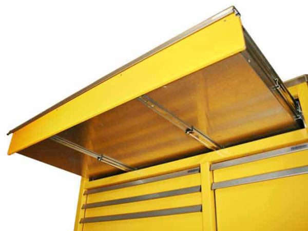 Moduline 6 Drawer One Door Aluminum Roller Cabinet - Image 4