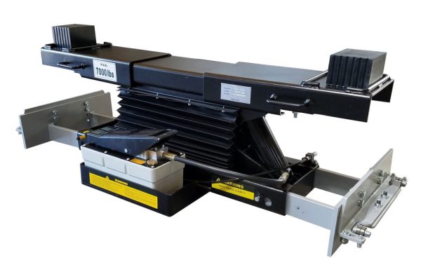 iDeal RAJ-7K-H Rolling Air Jack 7,000 lb. Capacity - On The Rail - Air Bag - High Mount - Image 4