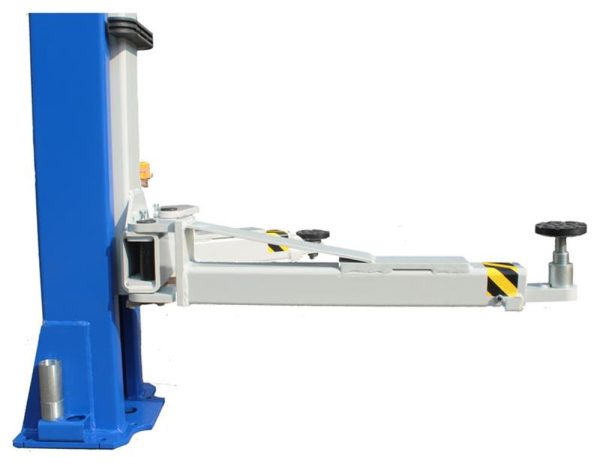 Tuxedo TP11KC-DX 11,000 lb 2 Post Clear Floor Direct Drive Bi-Symmetric 3 Stage Arm Lift - Image 4
