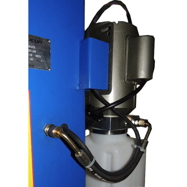 Tuxedo GA9KACX 9,000 lb 2 Post Asymmetric Clear Floor Car Lift - Image 6