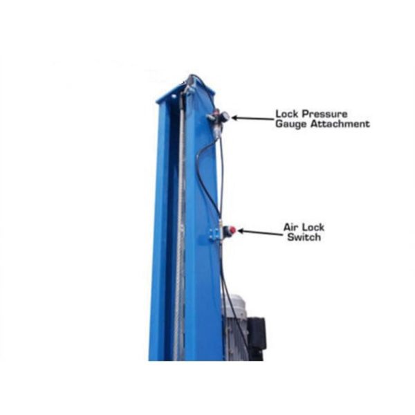 Atlas 414 14,000 lb. 4-Post Lift + RJ8 Rolling Jacks Combo - Image 2
