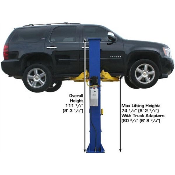 Atlas 9KBPX Baseplate 9000 lb Capacity 2 Post Lift - Image 4