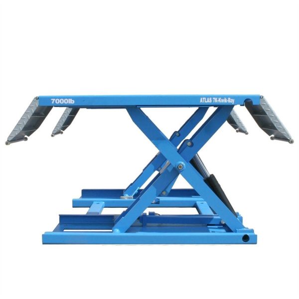 Atlas 7K-Kwik-Bay Portable Mid-Rise 7000 lbs Capacity Scissor Lift - Image 6