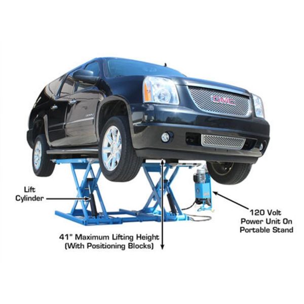 Atlas 7K-Kwik-Bay Portable Mid-Rise 7000 lbs Capacity Scissor Lift - Image 13