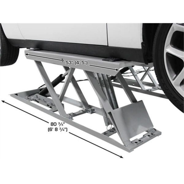 Atlas 6PL Open Center Low Rise 6000 lb Capacity Scissor Lift - Image 7