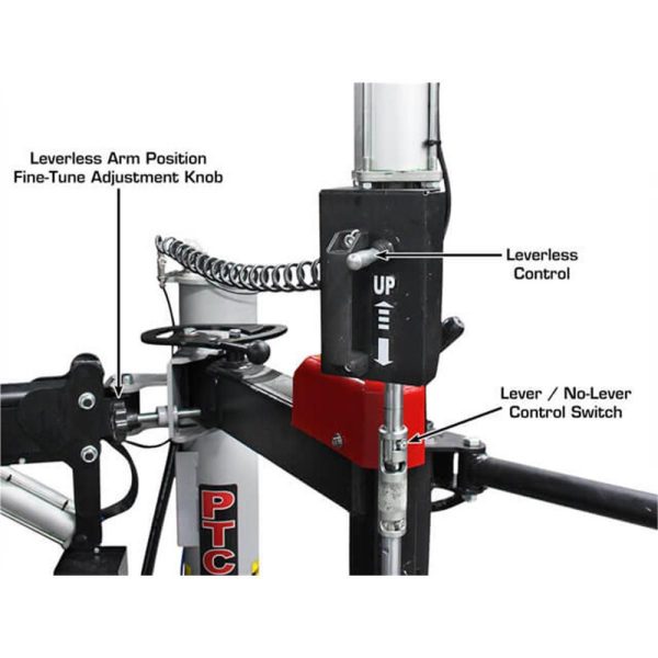 Atlas Platinum PTC500 Center Post Tire Changer w/Adapters - Image 4