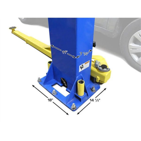 Atlas PRO-9D Overhead 9000 lb Capacity 2 Post Lift - Image 15