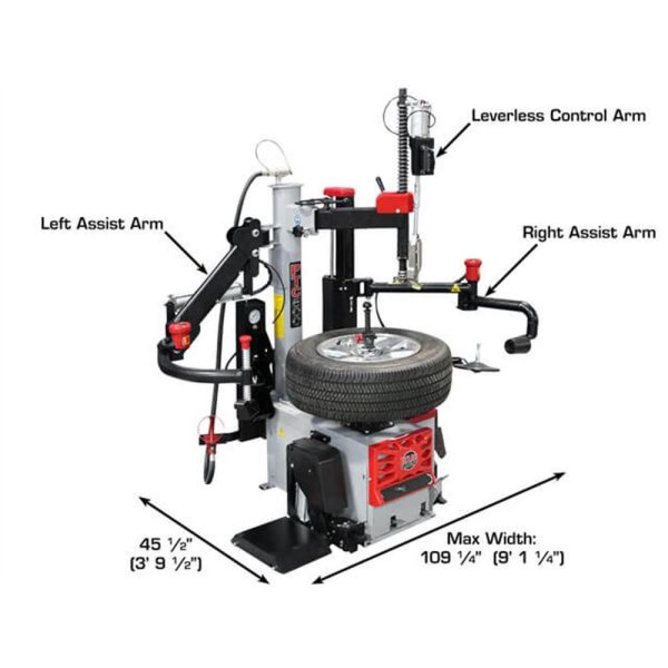Atlas Platinum PTC500 Center Post Tire Changer w/Adapters - Image 10